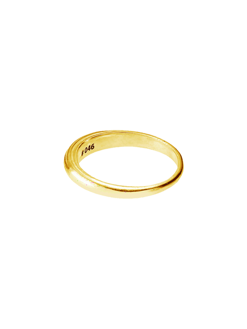 Hustad 046 Everyday Gold Vermeil Ring | LE FIGUE NEW YORK