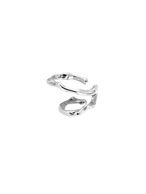 Hustad 103 Ear Cuff Statement Gold Vermeil Ear Cuff | LE FIGUE NEW YORK
