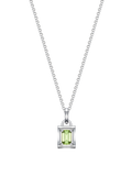 Flit 101 Sand Dune Stone Necklaceperidot Layered Sterling Silver Necklace | LE FIGUE NEW YORK