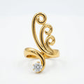 Serenity Swirl Ring