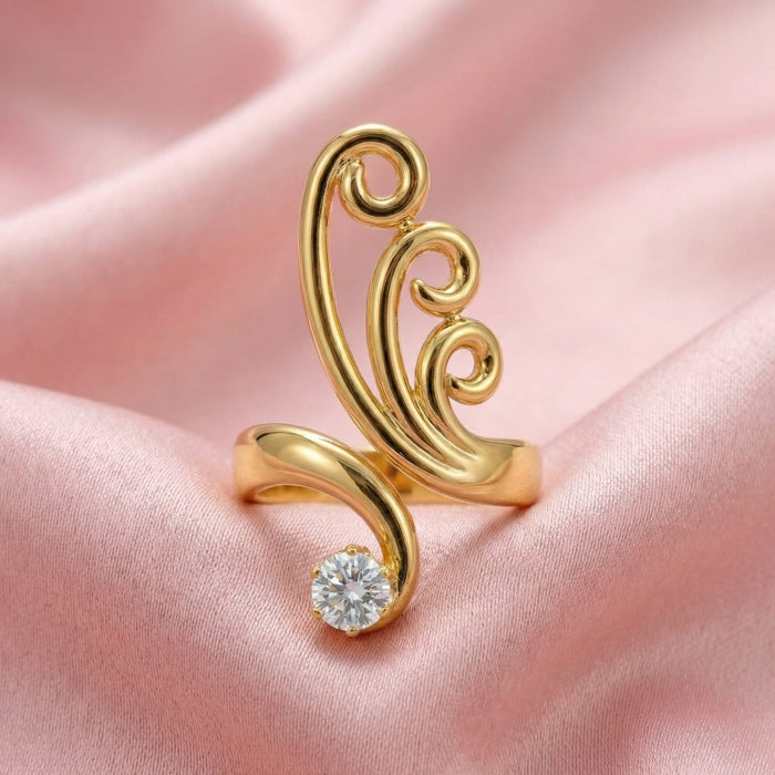 Serenity Swirl Ring